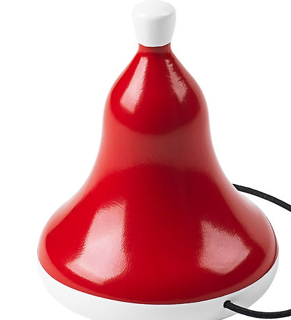 Kay Bojesen Træfigur - Nissehue - 8 cm - Mellem - Rød/Hvid