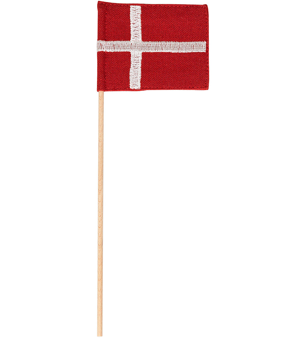 Kay Bojesen Flagge - 18,5 cm - Mini - Rot/Weiß - Kay Bojesen - One Size - Dekoration