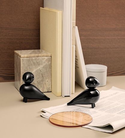 Kay Bojesen Træfigurer - Turtelduer - 9 cm - Sort Kay Bojesen Træfigurer - Turtelduer - 9 cm - Sort