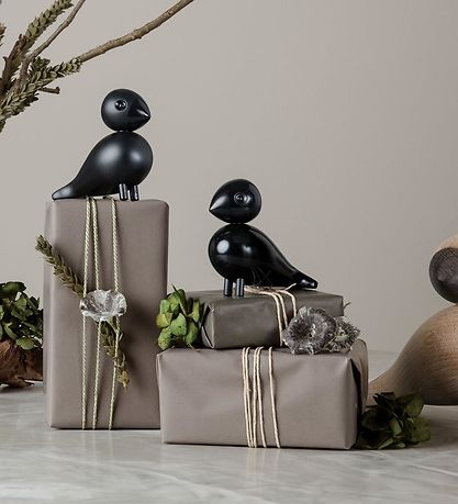 Kay Bojesen Træfigurer - Turtelduer - 9 cm - Sort Kay Bojesen Træfigurer - Turtelduer - 9 cm - Sort