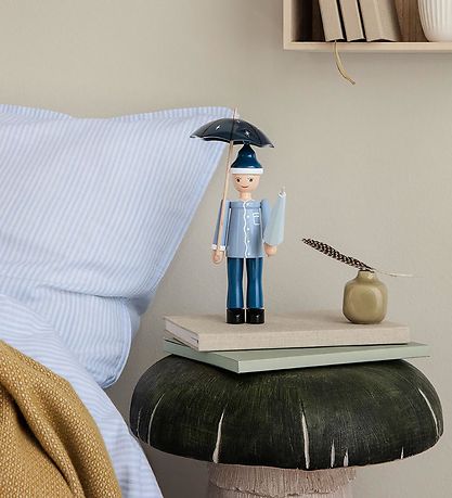 Kay Bojesen Træfigur - 21 cm - Ole Lukøje