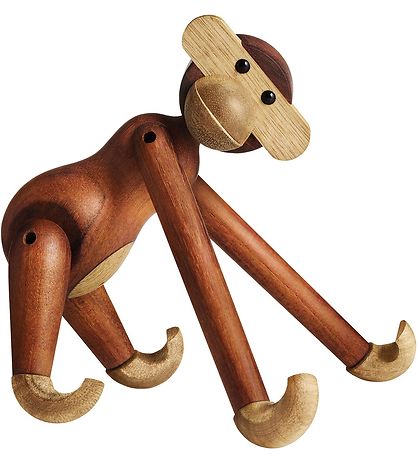 Kay Bojesen Træfigur - Abe - 20 cm - Lille - Teak/Limba Kay Bojesen Træfigur - Abe - 20 cm - Lille - Teak/Limba