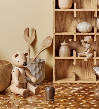Kay Bojesen 곰 - 15cm - 소형 - 참나무/단풍나무