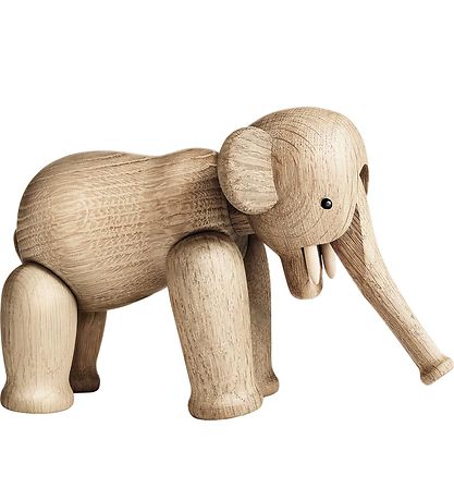 Kay Bojesen Træfigur - Elefant - 16 cm - Lille - Eg