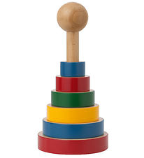 Kay Bojesen Stabletårn - Træ - 22 cm - Multifarvet Kay Bojesen Stabletårn - Træ - 22 cm - Multifarvet