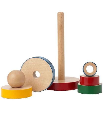 Kay Bojesen Stabletårn - Træ - 22 cm - Multifarvet
