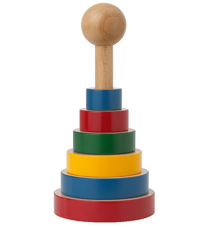 Kay Bojesen Stabletårn - Træ - 22 cm - Multifarvet