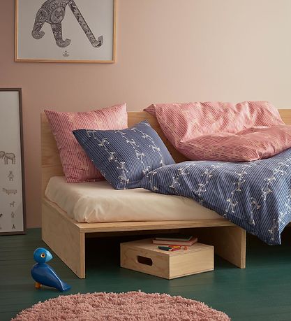 Kay Bojesen Bedding - Junior - Blue w. Monkeys Kay Bojesen Bedding - Junior - Blue w. Monkeys