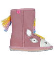 EMU Australia Bamsestøvler - Magical Unicorn - Pale Pink EMU Australia Bamsestøvler - Magical Unicorn - Pale Pink