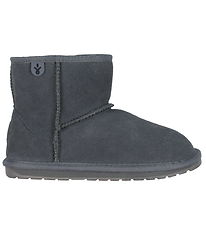 EMU Australia Bamsestøvler - Wallaby Mini - Charcoal EMU Australia Bamsestøvler - Wallaby Mini - Charcoal