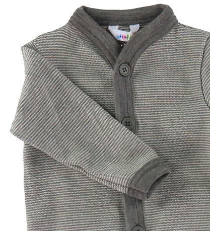 Joha Heldragt - Uld - Grå/Hvid Joha Heldragt - Uld - Grå/Hvid