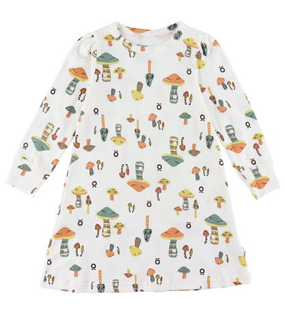 Katvig Kjole - Hvid m. Svampe Katvig Kjole - Hvid m. Svampe