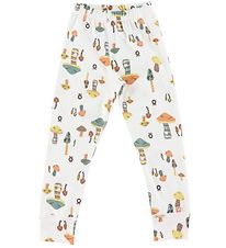 Katvig Leggings - Hvid m. Svampe Katvig Leggings - Hvid m. Svampe