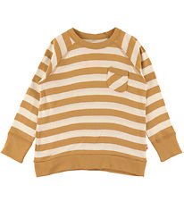 Katvig Bluse - Karamel/Hvid Stribet Katvig Bluse - Karamel/Hvid Stribet