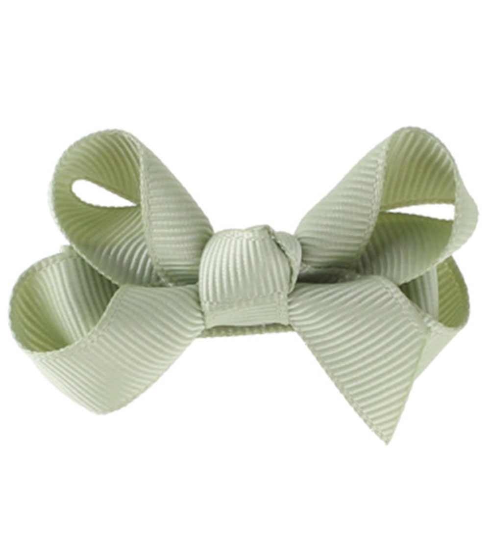 By Stær Haarschleife - Klassisch - 6 cm - Mattgrün - By Stær - One Size - Haarschmuck