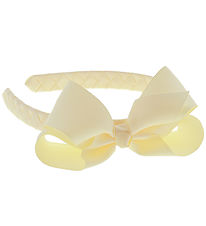 By Stær Hairband - Classic Large Bow - Light Yellow By Stær Hairband - Classic Large Bow - Light Yellow