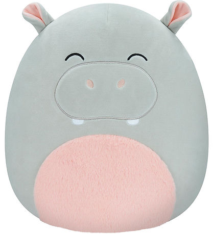 Peluche Squishmallows - 30 cm - Hippopotame Harrison Peluche Squishmallows - 30 cm - Hippopotame Harrison