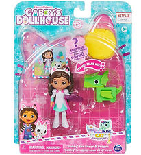 Gabby's Dollhouse Sæt - 6 Dele - Cat-tivity Pack - Knight Gabby's Dollhouse Sæt - 6 Dele - Cat-tivity Pack - Knight