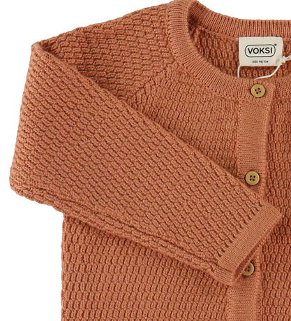 Voksi Cardigan - Uld - Sandstone Peach Voksi Cardigan - Uld - Sandstone Peach