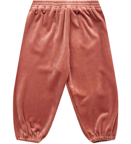 Petit by Sofie Schnoor Bukser - Velour - Carlina - Rust Red Petit by Sofie Schnoor Bukser - Velour - Carlina - Rust Red
