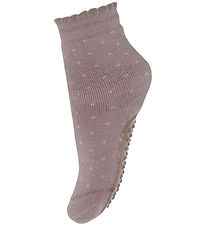 MP Strømper - Uld -  Antiskrid - Wood Rose