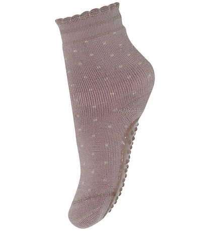 MP Strømper - Uld -  Antiskrid - Wood Rose