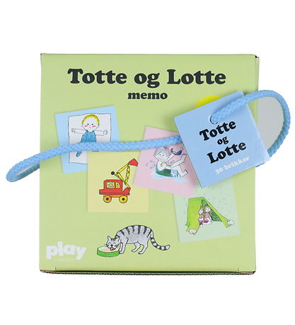 Forlaget Carlsen Vendespil - Totte og Lotte - 30 Brikker Forlaget Carlsen Vendespil - Totte og Lotte - 30 Brikker