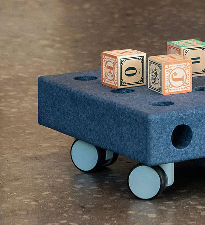 MODU 4x Swirly Wheels - 4-pak - Sky Blue