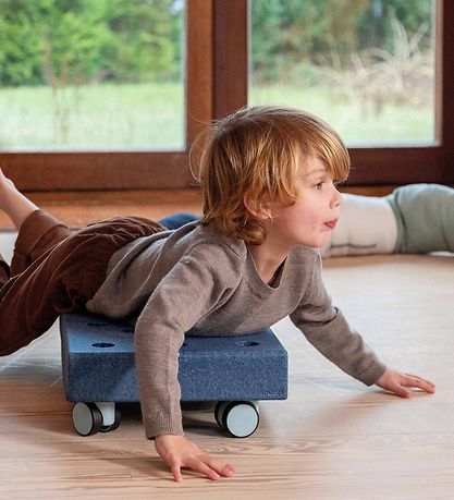 MODU 4x Swirly Wheels - 4-pak - Sky Blue