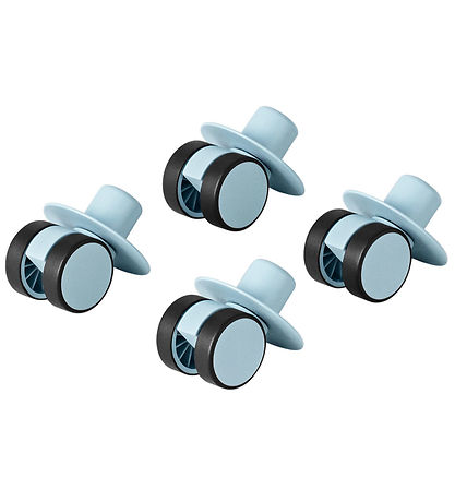 MODU 4x Swirly Wheels - 4-pak - Sky Blue MODU 4x Swirly Wheels - 4-pak - Sky Blue