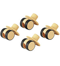MODU 4x Swirly Wheels - 4-pak - Honey Yellow MODU 4x Swirly Wheels - 4-pak - Honey Yellow