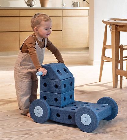 MODU 4x Foam Wheels - 4-pak - Deep Blue/Sky Blue