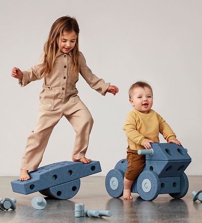 MODU 4x Foam Wheels - 4-pak - Deep Blue/Sky Blue MODU 4x Foam Wheels - 4-pak - Deep Blue/Sky Blue