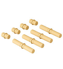 MODU Samlepinde - 8 stk - Honey Yellow MODU Samlepinde - 8 stk - Honey Yellow