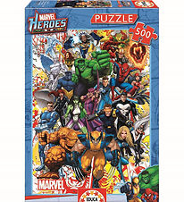 Educa Puslespil - Marvel Heroes - 48x34 cm - 500 Brikker Educa Puslespil - Marvel Heroes - 48x34 cm - 500 Brikker