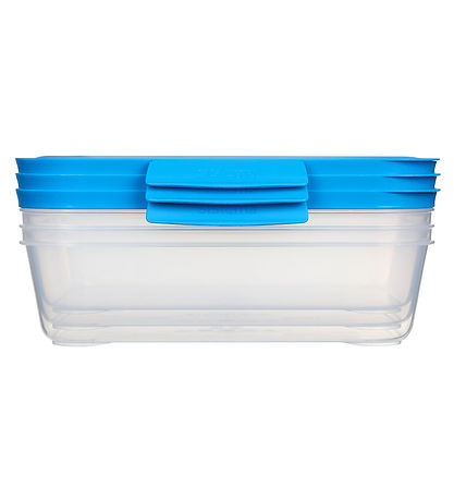 Sistema Opbevaringsbokse - 3-pak - Nest It - 1,5 l - Blå Sistema Opbevaringsbokse - 3-pak - Nest It - 1,5 l - Blå