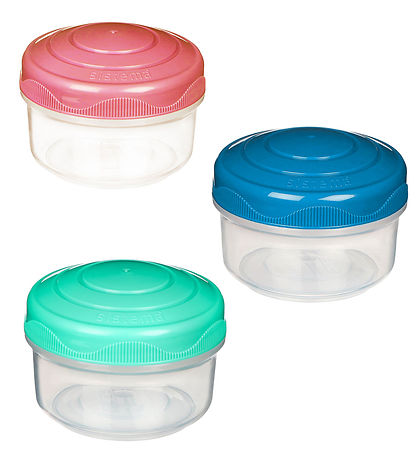 Sistema Beholdere - 3-pak - Back To School - Mini Bites - 130 ml Sistema Beholdere - 3-pak - Back To School - Mini Bites - 130 ml