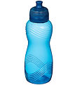 Sistema Drikkedunk - Twist 'n' Sip Wave - 600 ml - Mørkeblå Sistema Drikkedunk - Twist 'n' Sip Wave - 600 ml - Mørkeblå