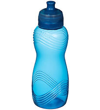 Sistema Drikkedunk - Twist 'n' Sip Wave - 600 ml - Mørkeblå Sistema Drikkedunk - Twist 'n' Sip Wave - 600 ml - Mørkeblå