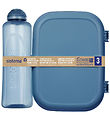 Sistema Madkasse m. Drikkedunk - 1,1 l/480 ml -  Mountain Blue Sistema Madkasse m. Drikkedunk - 1,1 l/480 ml -  Mountain Blue