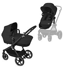 Cybex Klapvogn/Barnevogn - Eos Lux - 2-i-1 - Moon Black Cybex Klapvogn/Barnevogn - Eos Lux - 2-i-1 - Moon Black
