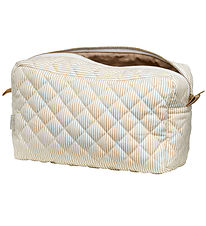 Cam Cam Toilettaske - Stor - Classic Stripes Camel/Camel Cam Cam Toilettaske - Stor - Classic Stripes Camel/Camel