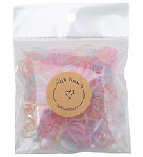 Little Wonders Hårelastikker - 200 stk. - Clear Rainbow Little Wonders Hårelastikker - 200 stk. - Clear Rainbow