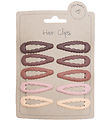 Little Wonders Hårspænder - 10-pak - Brune Farver Little Wonders Hårspænder - 10-pak - Brune Farver