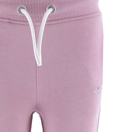 GANT Sweatpants - Shield - Lilac Lavender GANT Sweatpants - Shield - Lilac Lavender