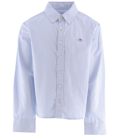 GANT Skjorte - Shield Oxford - Capri Blue GANT Skjorte - Shield Oxford - Capri Blue