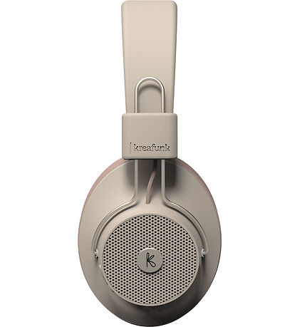 Kreafunk Høretelefoner - aBEAT Qi - Bluetooth - Ivory Sand
