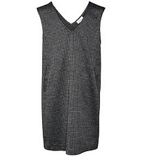 Vero Moda Girl Kjole - VmLiva - Grå m. Tern Vero Moda Girl Kjole - VmLiva - Grå m. Tern