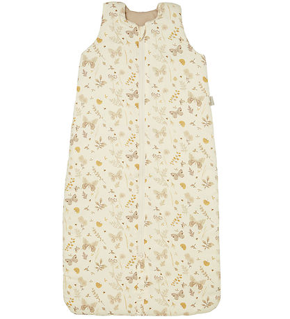 Cam Cam Sovepose - 6-18 mdr. - Beige m. Blade/Sommerfugle Cam Cam Sovepose - 6-18 mdr. - Beige m. Blade/Sommerfugle