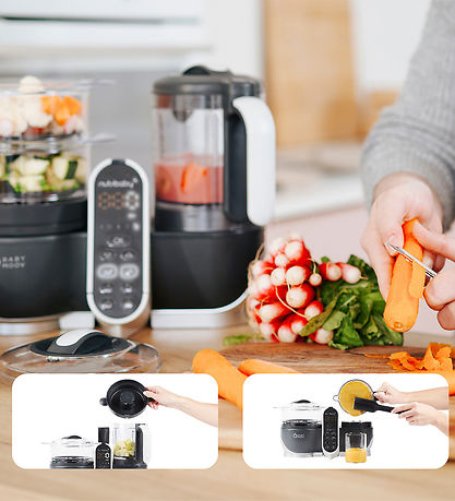 Babymoov Madmaskine - Nutribaby+ - Industrial Grey Babymoov Madmaskine - Nutribaby+ - Industrial Grey